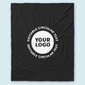 Vorlage für den bearbeitbaren Rundschreiben und Ih Fleecedecke