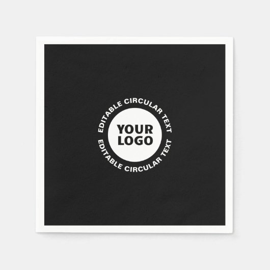 Vorlage für den bearbeitbaren Rundschreiben und Ih Serviette (Vorderseite)