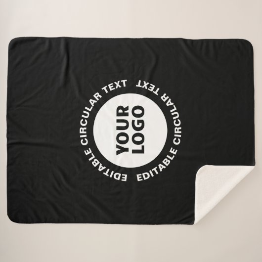 Vorlage für den bearbeitbaren Rundschreiben und Ih Sherpadecke (Vorderseite (Horizontal))