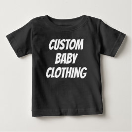 Vorlage für den benutzerdefinierten Baby-T - Shirt