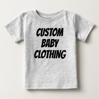 Vorlage für den benutzerdefinierten Baby-T - Shirt