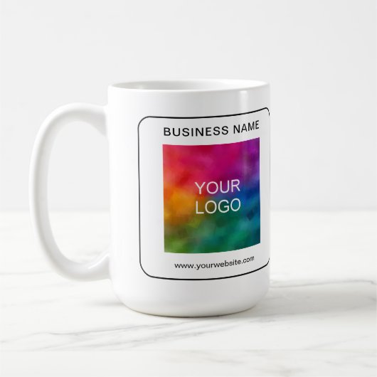 Vorlage für den benutzerdefinierten Firmenlogo Nam Kaffeetasse (Links)