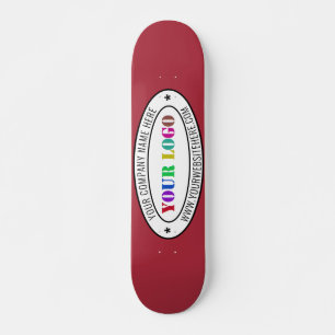 Vorlage für den benutzerdefinierten Firmennamen Sk Skateboard