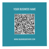 Vorlage für den benutzerdefinierten Logo-QR-Code W Würfel (Rechts)