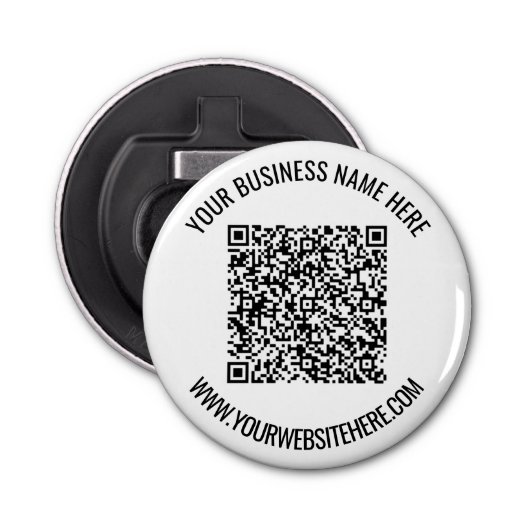 Vorlage für den benutzerdefinierten QR-Code für de Flaschenöffner (Vorderseite)