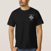 Vorlage für den benutzerdefinierten QR-Code für de T-Shirt (Vorderseite)