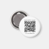 Vorlage für den benutzerdefinierten QR-Code für Lo Magnet (Vorderseite/Rückseite)