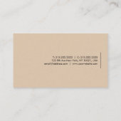 Vorlage für den benutzerdefinierten Text Moderne e Visitenkarte (Rückseite)