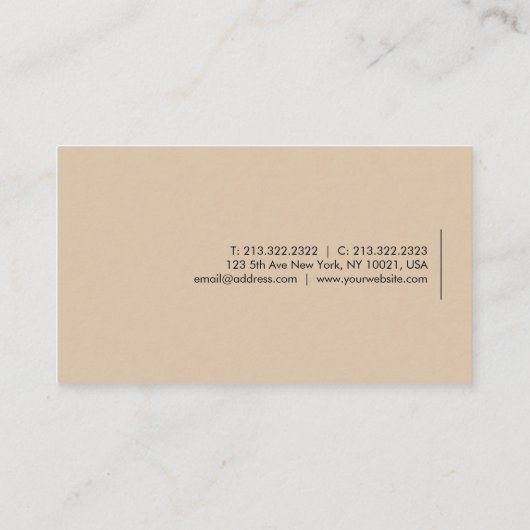 Vorlage für den benutzerdefinierten Text Moderne e Visitenkarte (Rückseite)