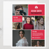 Vorlage für den beruflichen Flyer (Vorne/Hinten)