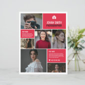 Vorlage für den beruflichen Flyer (Stehend Vorderseite)