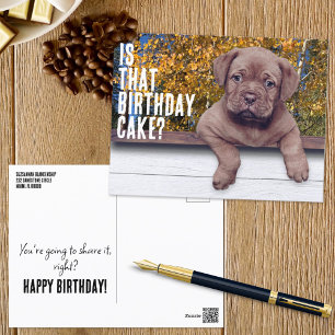 Vorlage für den Besondere Anlass des niedlichen br Postkarte