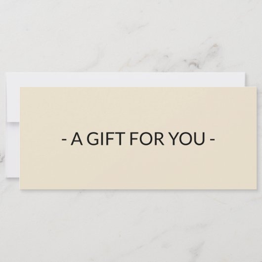 Vorlage für den bestellbaren chinesischen Gutschei (Rückseite)