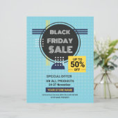 Vorlage für den Black Friday Sale-Flyer (Stehend Vorderseite)