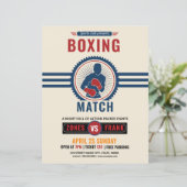 Vorlage für den Boxturnier-Flyer (Stehend Vorderseite)