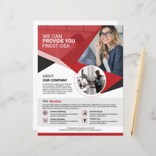Vorlage für den Business Flyer