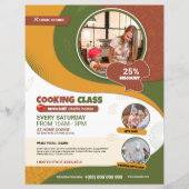 Vorlage für den Cooking-Flyer (Vorderseite)