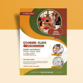 Vorlage für den Cooking-Flyer