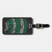 Vorlage für den Eishockey Goalie Gepäckträger Gepäckanhänger (Vorderseite horizontal)