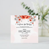 Vorlage für den Entwurf einer Einladungskarte für  (Stehend Vorderseite)