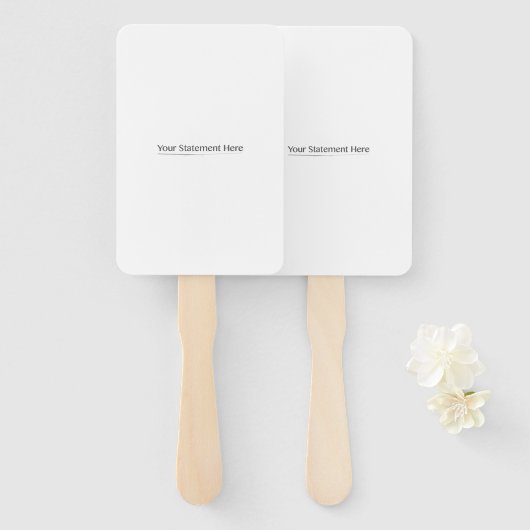 Vorlage für den Fit Square Text hier, Weiße Tra Fächer (Vorne und Hinten)