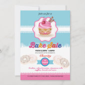 Vorlage für den Flyer "Bake Sale" (Vorderseite)
