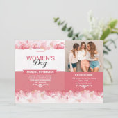 Vorlage für den Flyer der Party Einladung am Fraue (Stehend Vorderseite)