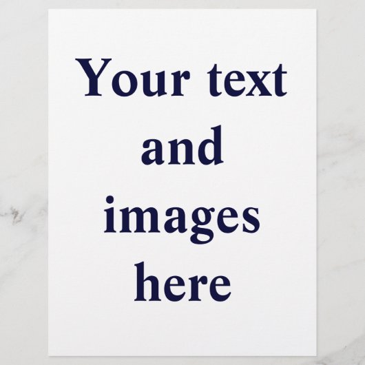 Vorlage für den Flyer der Wahlkampagne (Hinten)