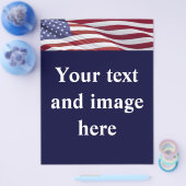 Vorlage für den Flyer der Wahlkampagne (Einzeln)