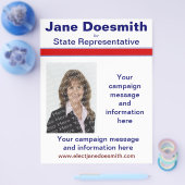 Vorlage für den Flyer der Wahlkampagne (Einzeln)