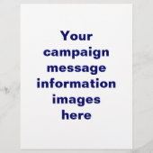 Vorlage für den Flyer der Wahlkampagne (Hinten)