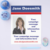 Vorlage für den Flyer der Wahlkampagne (Einzeln)