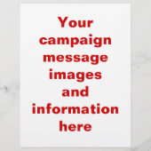 Vorlage für den Flyer der Wahlkampagne (Hinten)
