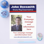 Vorlage für den Flyer der Wahlkampagne (Einzeln)