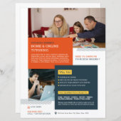 Vorlage für den Flyer des Tutors (Vorne/Hinten)