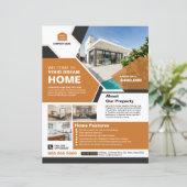 Vorlage für den Flyer eines Unternehmens in Echtze (Stehend Vorderseite)