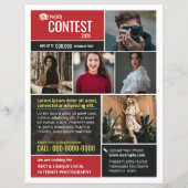 Vorlage für den Flyer Foto (Vorderseite)
