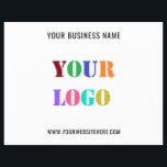 Vorlage für den Flyer Ihres Firmenlogos<br><div class="desc">Benutzerdefinierte Farben und Schriftart - Entwerfen Sie Ihren eigenen Personalisierten Flyer mit Ihrer Firmenlogo-und-Name-Website oder Ihren Flyern für die Textwerbung / Geschenk - Hinzufügen Ihres Logos / Bild oder QR-Code - Foto / und Text - Name / Information / Mehr - Verkleinern und verschieben Sie Elemente mit dem Anpassungstool. Wählen...</div>