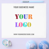 Vorlage für den Flyer Ihres Firmenlogos (Einzeln)