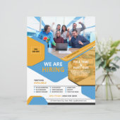 Vorlage für den Flyer im Stellenbereich (Stehend Vorderseite)