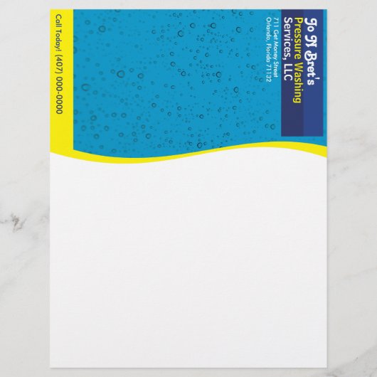 Vorlage für den Flyer-Power unter Druck Flyer (Hinten)