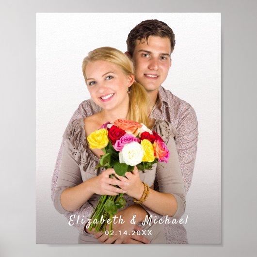 Vorlage für den Foto hinzufügen Poster (Vorne)