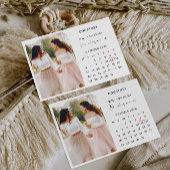 Vorlage für den Foto-Kalender in Bridesmaid