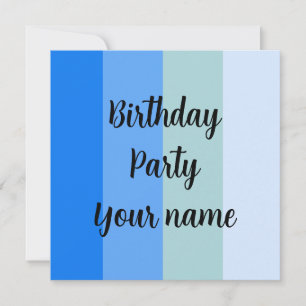 Vorlage für den Geburtstag