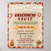 Vorlage für den Gingerbrett House Contest Poster (Vorne)