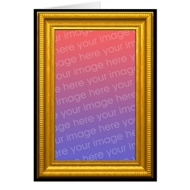 Vorlage für den Gold Picture Frame (vertikal) (Vorne)