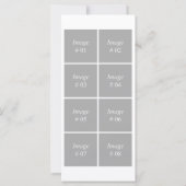 Vorlage für den Kalender 2020 - Flachkarte (Rückseite)