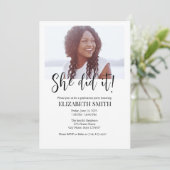 Vorlage für den Minimalistischen Abschluss (Stehend Vorderseite)