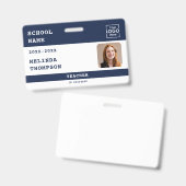 Vorlage für den Namen der Schule für den benutzerd Ausweis (Vorder- & Rückseite)