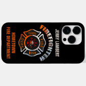 Vorlage für den Namen des Brandabteilung in Chrome Case-Mate iPhone Hülle (Rückseite (Horizontal))